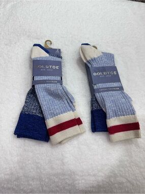 Gold Toe Casual Traveler Men's Crew Socks